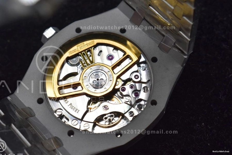 Super Textured Edition on 15500 Dial 445 Clone Bracelet APSF 41mm A4302 Blue Best Lightweight 1:1 Oak Royal SS SS 0107